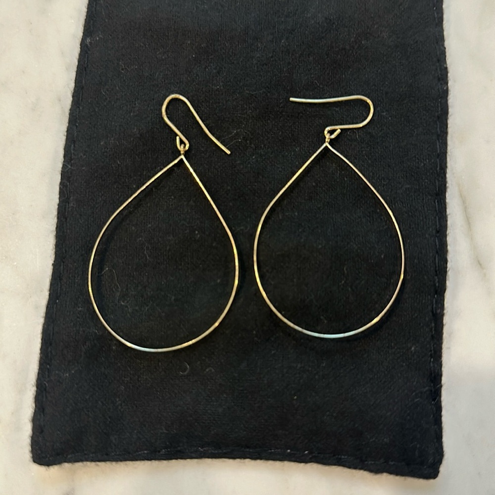 Tear drop earrings